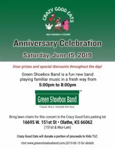 Green Shoebox Band 6/15/19 Event