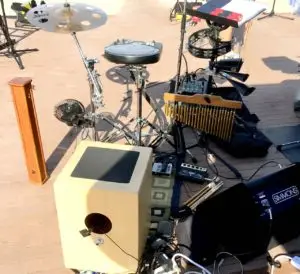 Stan Adell-Stage Percussion Setup