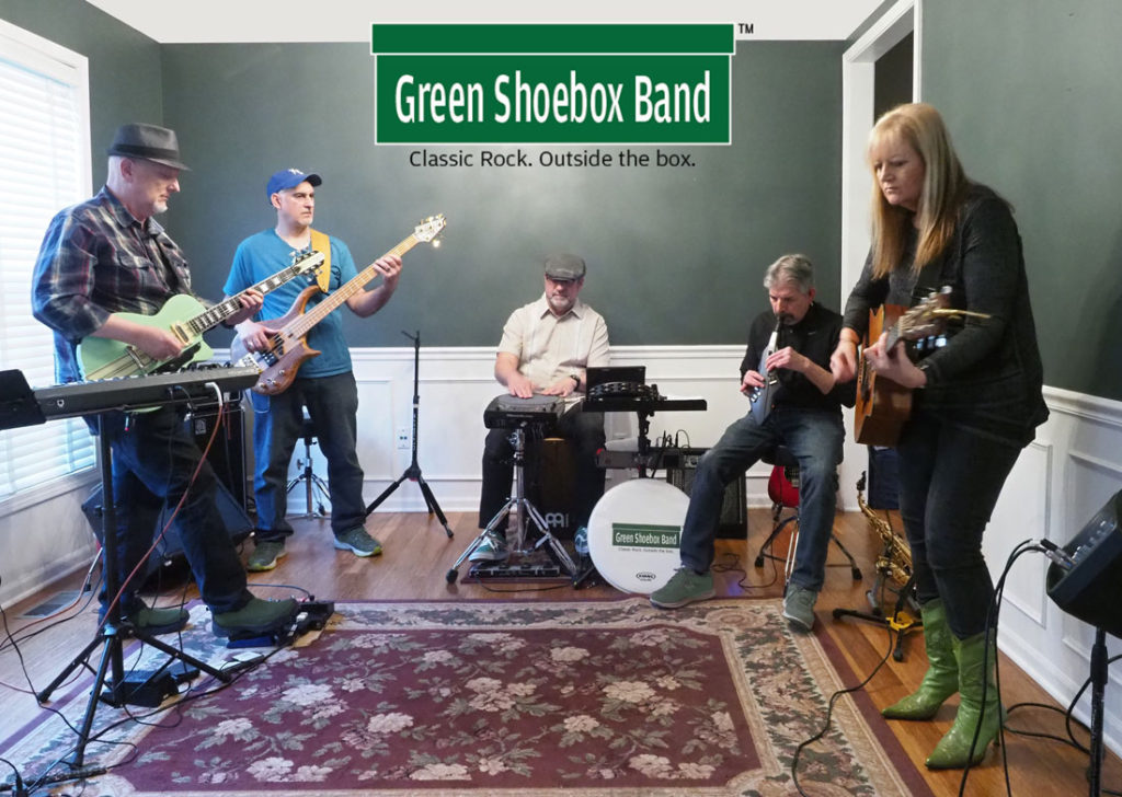 GSBPromo1100 Green Shoebox Band