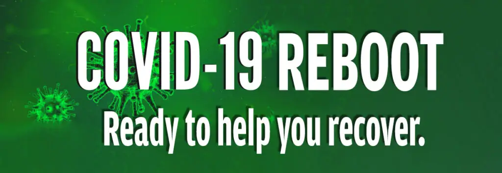 COVID-19 REBOOT Logo