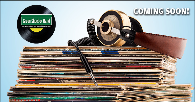 Coming Soon-Vinyl Record Stack