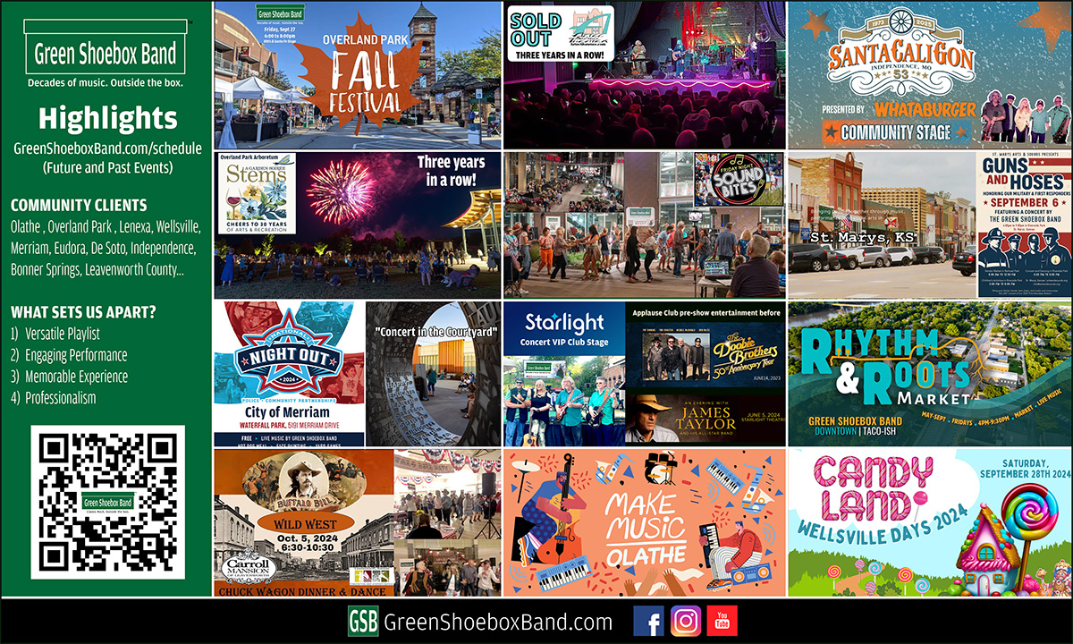 Green Shoebox Band: Event Highlights