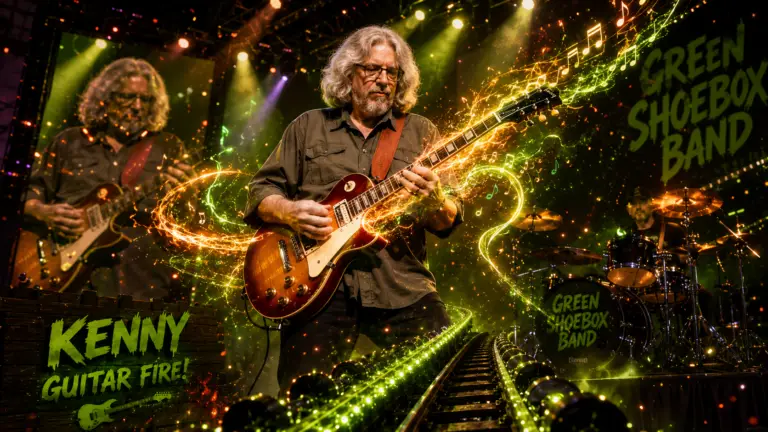Green Shoebox World: Guitar Fire with Kenny