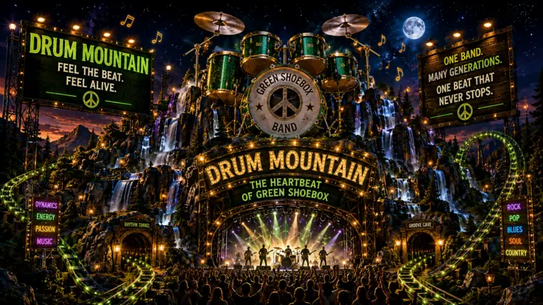 Green Shoebox World: Drum Mountain